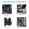 Osilly 2 piezas de fundas para asientos delanteros de coche,