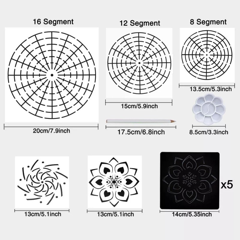 Herramientas De Punteado Para Mandala