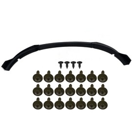 FINDAUTO PP Front Lip Body Kit V2 Style Fit for 2015-2021 for Dodge Charger SRT Glossy Black Rear Tail Lip Deck Boot Wing