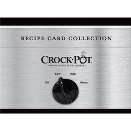 Crockpot Recipe Card Collection Tin (Silver)