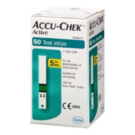 Tiras Reactivas Accu-chek Active Caja Con 50 Unidades
