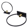 Simple Round Candle Holder Wrought Iron Home Candlestick for Dinner