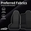 ESMING 60/40 Split Bench Highback Seats Oxford Fabric Seat Covers