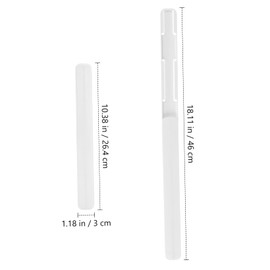 LALAFINA 4Pcs Slide Rails DIY Storage Box Accessories Durable for Kitchen Bedroom and Dorm Use Stable and Flexible Organizers with Strong Load Bearing Capacity