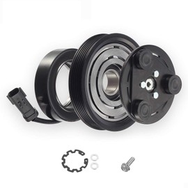 AC A/C Compressor Clutch Coil Assembly Kit 55111400AA TEM255275 67184 55111400AB Replacement for JEEP LIBERTY 2006 2007 2008/ DODGE NITRO 2007 2008