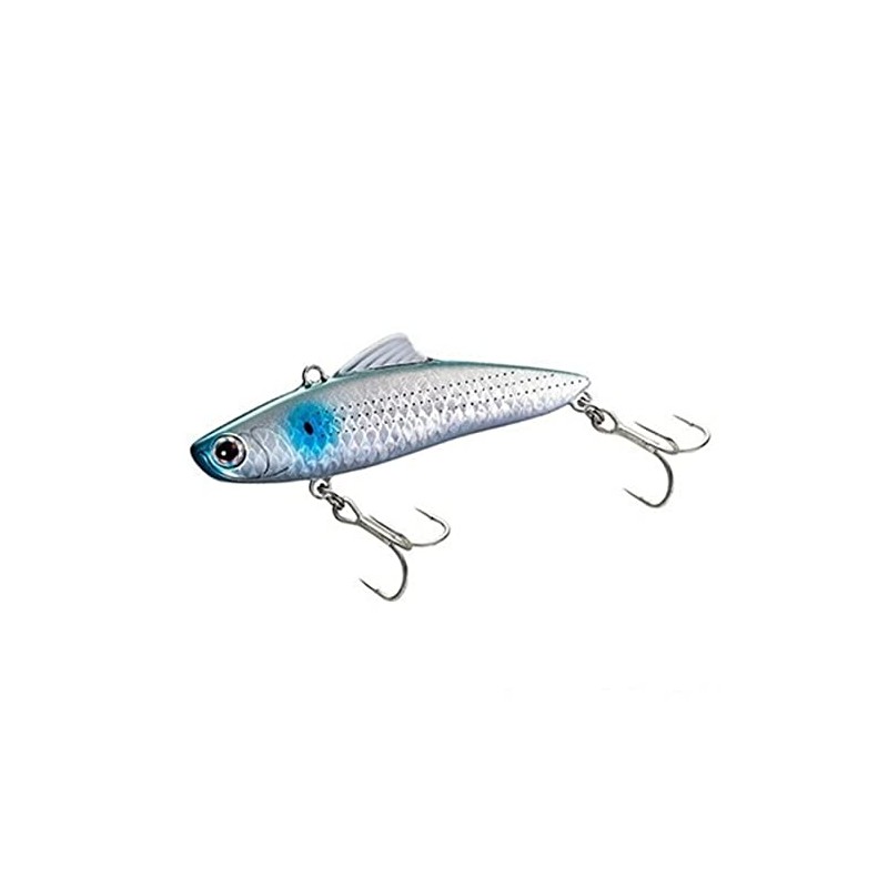 SHIMANO Exsense XV-285M Salvage Lure, 85S, Silver and Blue (002