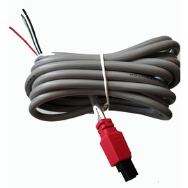Sierra Wireless Semtech Airlink DC Power Cable with Black Connector with Red Housing for XR60 Router - 6001502
