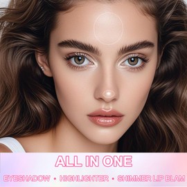 Erinde Crystal Jelly Glitter Eyeshadow Stick, 4 Colors Shimmer Eye Shadow Pencil Crayon, Lightweight Long-Lasting Eye Brightener Makeup, Waterproof Glitter Eyeshadow Sticks