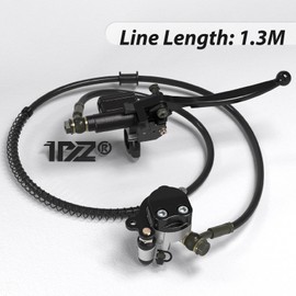 1PZ HBC-BS3 Hydraulic Brake Master Cylinder with Brake Pad Replacement for 97cc 2.8HP Baja Doodlebug Dirt Bug DB30 Mini Bike Mini Dirt Bike Mini Moto Parts