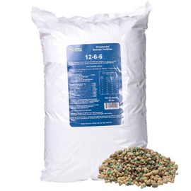 Supply Solutions 12-6-6 Ornamental Booster Fertilizer - Plant Food Topdress on Foliage, Nurseries and Landscapes - Controlled Release NPK Plant Fertilizer with Macro and Micro Nutrients (50lbs)