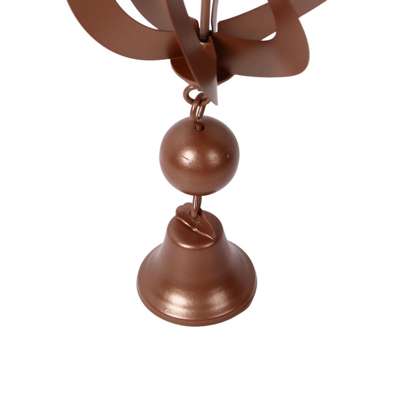 Hanging Rain Chain Metal Decorative Rotating Hollow Rain Chain for