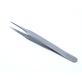 IMS-JF4 Premium High Precision Jeweler Style Forceps #4 Tweezers Fine Point Tips 4.5" Stainless Steel