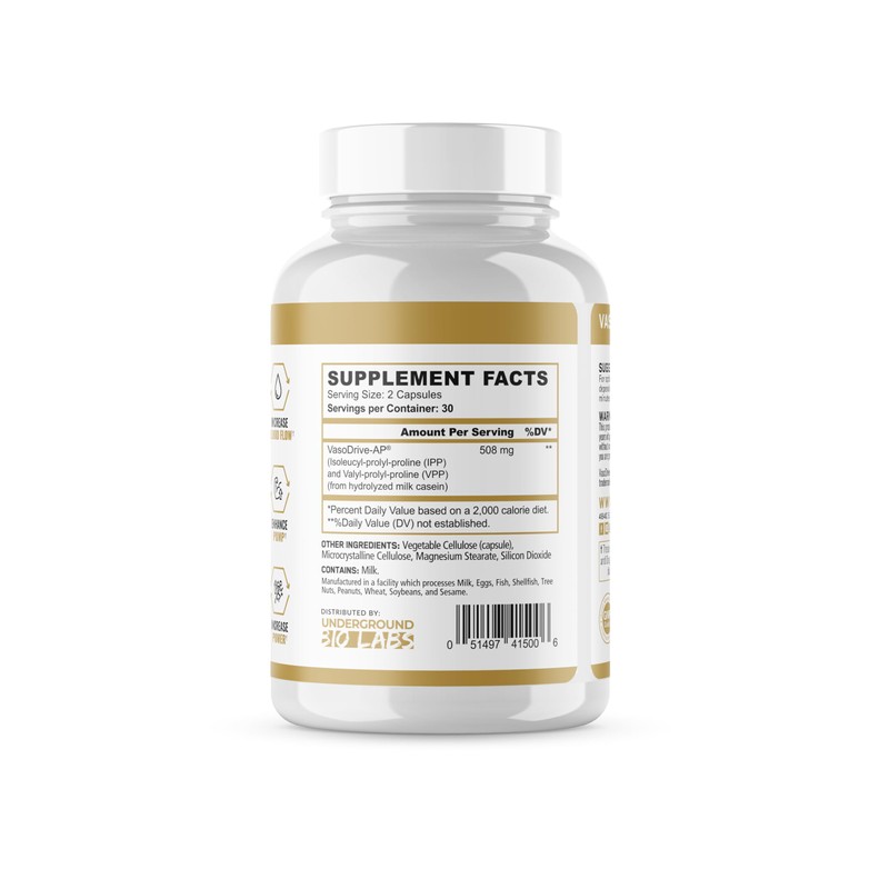 Underground Bio Labs: Panda Supps - VasoDrive-AP® (60 Count)