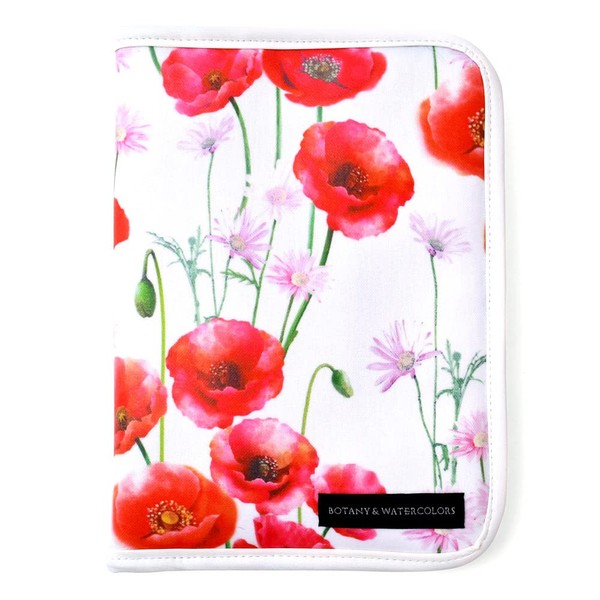 BOTANY & WATERCOLORS W0102500 Multi Case, Mother/Child Notebook Case (Zipper),