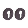 HANDLEZONE® 2 Pack Euro Cylinder Door Lock Key Escutcheon Covers
