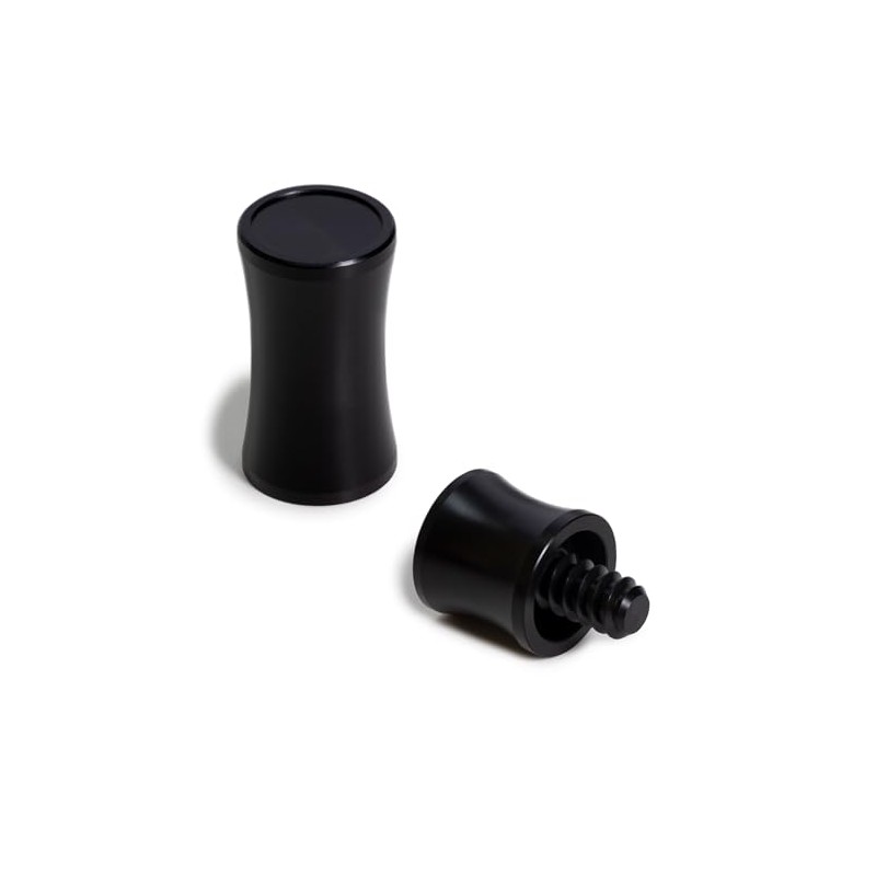 OKKO Juego de protectores de juntas de 3/8"-10, negro, para