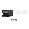 6Pcs Darts Professional Exquisite Stainless Steel Tip Darts Set with