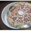IL MULINO NEW!!! MELAMINE Spanish Tile Floral Tortilla Bowl w/