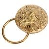 Door Knocker Chinese Style Animal Head Style Modelled Antique Brass