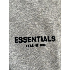 Fear of God Size M - Fear Of God Essentials Dark Oatmeal Hoodie