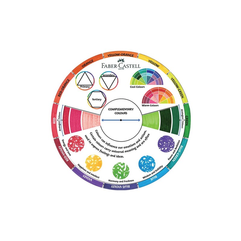 Faber-Castell Vibrant Connector Pen Colour Markers, Assorted – Pack of