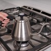 London Sip RiteTemp Gooseneck Kettle with Thermometer, Thin Spout Ideal