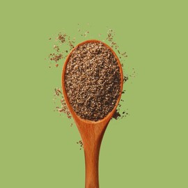 Prana Ground Organic Black Chia Seeds | Non-GMO, Gluten Free, Keto | Source of Omega-3 & Calcium | Rich in Fibre (200g)