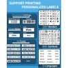 Vixic Label Maker, H1100 Label Maker Machine with-Tape, Portable Label