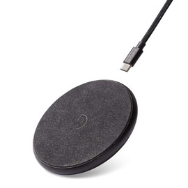 Decoded FastPad QI Wireless Charger | Leather - Black