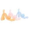 3pcs Silicone Baby Teether for Teething Relief Cute Cat Shape