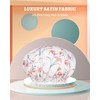 Aquior Shower Caps, Double Layer Waterproof Shower Cap for Women,