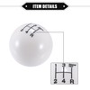 X AUTOHAUX Car Manual 4 Speed Ball Gear Shift Knob