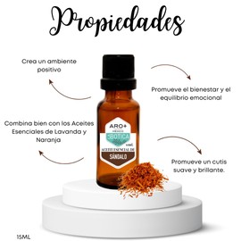 Aceite Esencial de Sándalo Natural Puro Aromaterapia