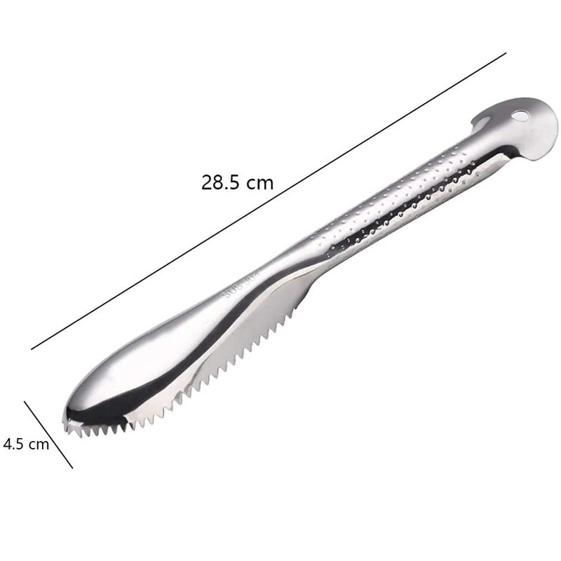 Stainless steel fish scale remover, professional fish scaler fish scaler