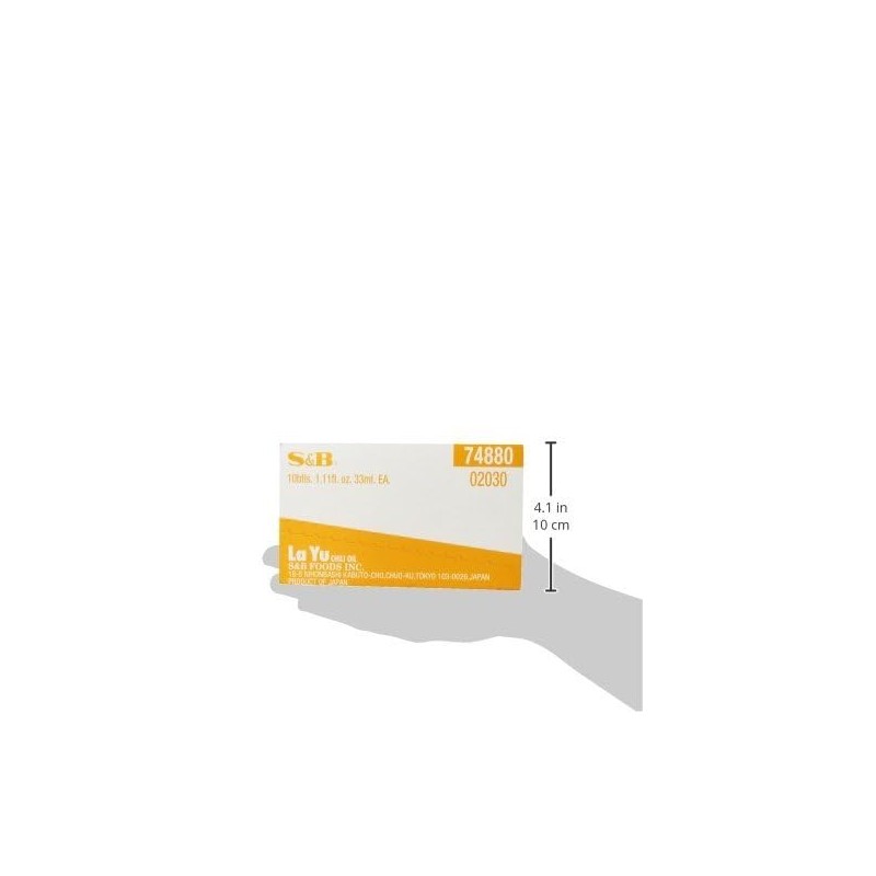 S&B Layu Chili Oil, 1.11-Ounce (Pack of 10)