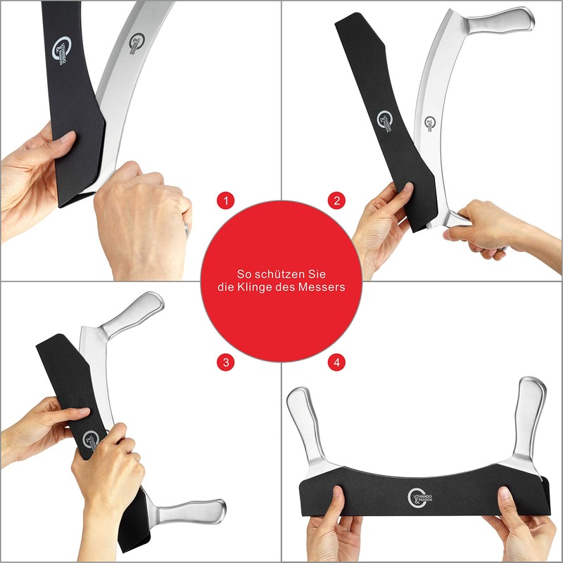 Uthando & Passion 30 cm Chopper / Pizza Cutter -