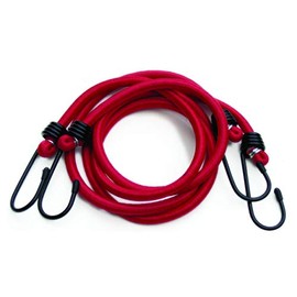 Streetwize - Pair 36" Bungee Elastic- Red - Ideal for securing luggage/goods on roof/ladder bars, roof racks, trailers and open boots etc.