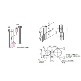 SUS (esuyuuesu) GF 抜差si Hinges, 4 Type, 50-Pack , sliver