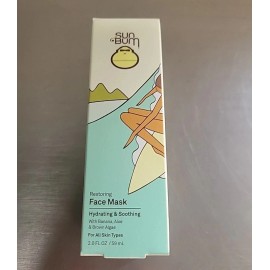 Sun Bum Restoring Face Mask Hydrating Soothing 2.0 Oz All Skin Types NIB