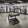 Torin TR6100W1 Blackjack Rolling Creeper Garage/Shop Seat: Padded Mechanic Stool