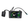 Miskall Electric Bicycle LCD Display, ABS T8 Colorful Screen 24V