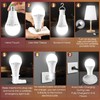 Emergency Rechargeable Light Bulbs, Battery Powered LED Light Bulb Daylight