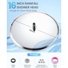KINLIV 16 inch Large Ceiling Rainfall Shower Head Chrome -