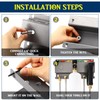 DoubleFill Pressure Washer Gun Holder, Wall Mount Foam Cannon Holder,