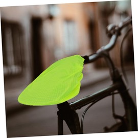 Mikinona 2Pcs Bike Bag Cover Rainproof Pouch Cycling Handlebar Sleeve with Elastic Band Wear Resistant Outdoor Protective Case for Mountain and Road Bikes