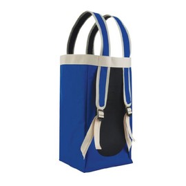 Crossover Tote&Backpack/Shoulder Tote Bag/Multifunction Backpack (Blue)