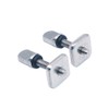 Namvo 2pcs Universal Stainless Surf Thumb Fin Screws, Longboard Fin