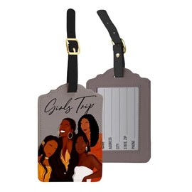 African American Expressions - Luggage Tags (Girls Trip)