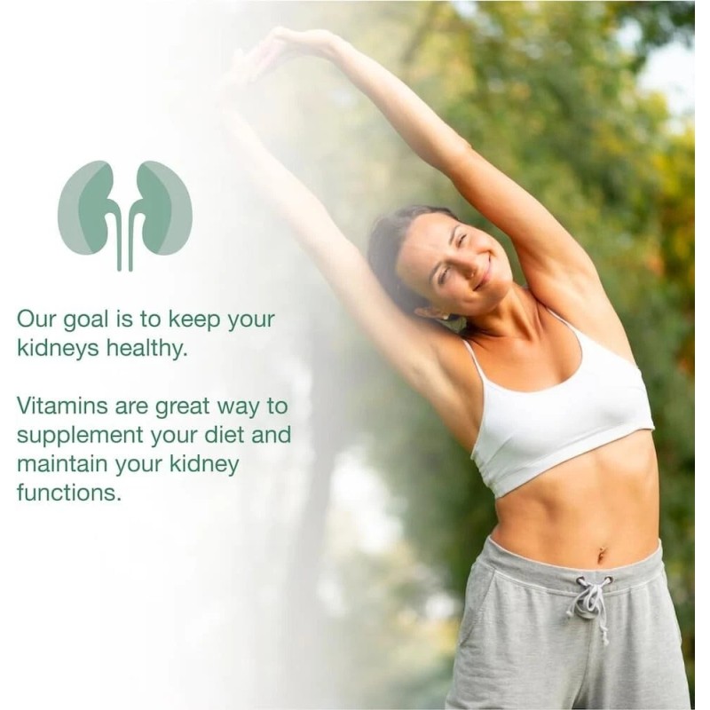 Puregen Labs Kidney-Vite *Premier Kidney, Renal Support* 100 Vegetarian Tablets