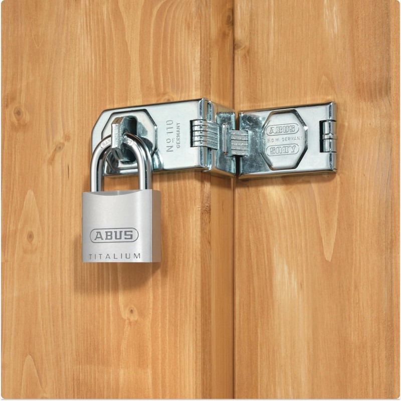 ABUS Titalium 64TI/60 Padlock - Cellar Lock with Special Aluminium